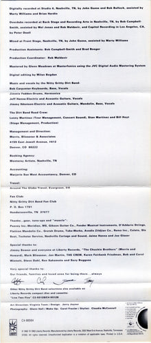 Nitty Gritty Dirt Band : Not Fade Away (Cass, Album, Dol)