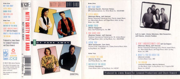 Nitty Gritty Dirt Band : Not Fade Away (Cass, Album, Dol)