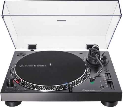 Audio Technica AT-LP120XBT-USB-BK Direct Drive Bluetooth Wireless Turntable (Black)