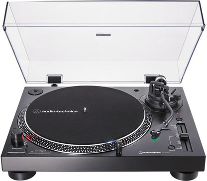 Audio Technica AT-LP120XBT-USB-BK Direct Drive Bluetooth Wireless Turntable (Black)