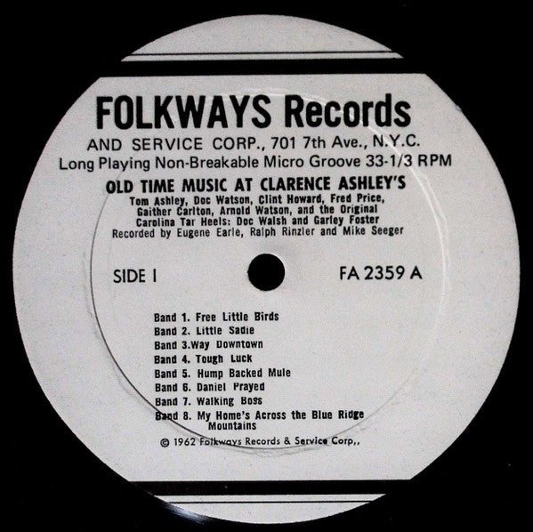 Various : Old Time Music At Clarence Ashley's - Part 2 (LP, Album)