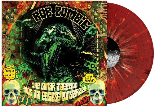 Rob Zombie - The Lunar Injection Kool Aid Eclipse Conspiracy (Red with Black & White Splatter)