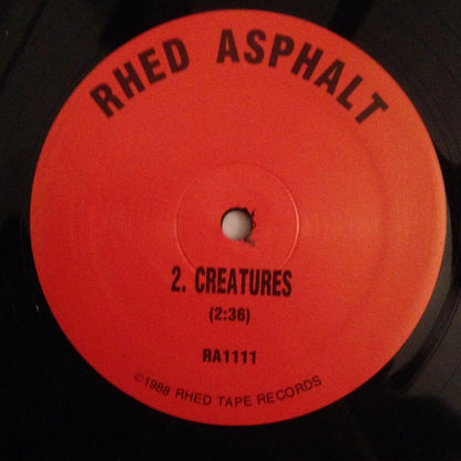Rhed Asphalt : The Obsession (12")
