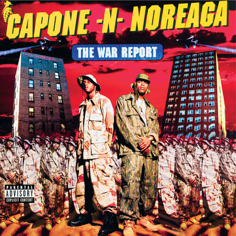 Capone-N-Noreaga - The War Report (Clear Vinyl with Red & Blue Splatter Vinyl) [Explicit Content]