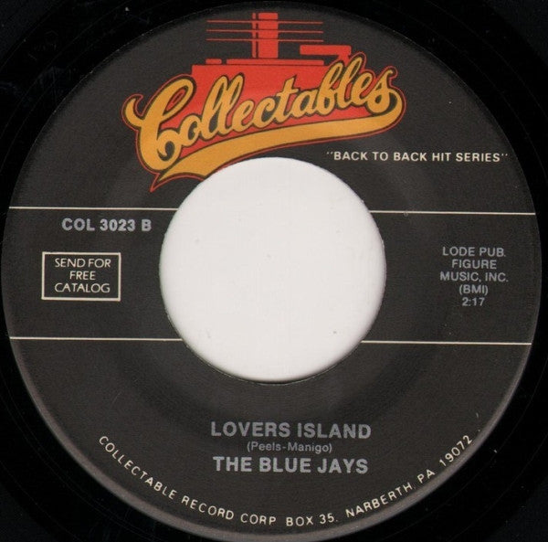 The Paradons / The Blue Jays : Diamonds & Pearls / Lovers Island (7", RE)