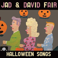 Jad Fair & David - Halloween Songs (Orange with Black Swirl Vinyl)