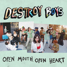 Destroy Boys - Open Mouth, Open Heart (Purple LP Vinyl, Limited Edition)