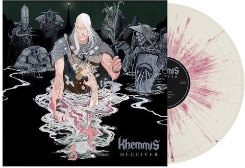 Khemmis - Deceiver (Indie Exclusive, Bone with Pink Splatter)