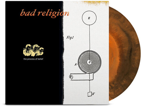 Bad Religion - The Process of Belief (Anniversary Edition, Black Orange Vinyl)