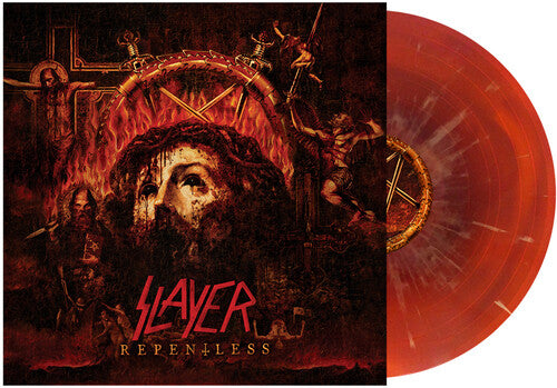 Slayer - Repentless (Oxblood & Orange Swirl w/ Mustard Splatter Vinyl)