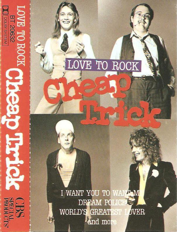 Cheap Trick : Love To Rock (Cass, Comp)