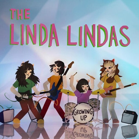 The Linda Lindas - Growing Up (Indie Exclusive, Specialty Clear w/ Blue Pink)
