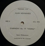 Alan Hovhaness : Symphony No. 19 "Vishnu" (Opus 217) (LP)