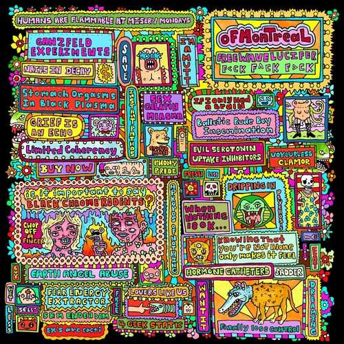 Of Montreal - Freewave Lucifer f-ck f-ck f-ck (Cyan Vinyl)