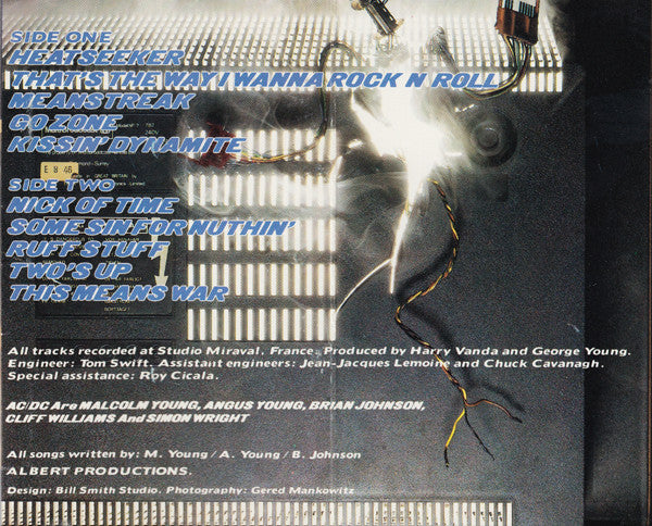 AC/DC : Blow Up Your Video (Cass, Album, SR,)