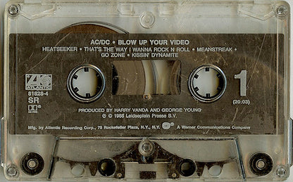 AC/DC : Blow Up Your Video (Cass, Album, SR,)