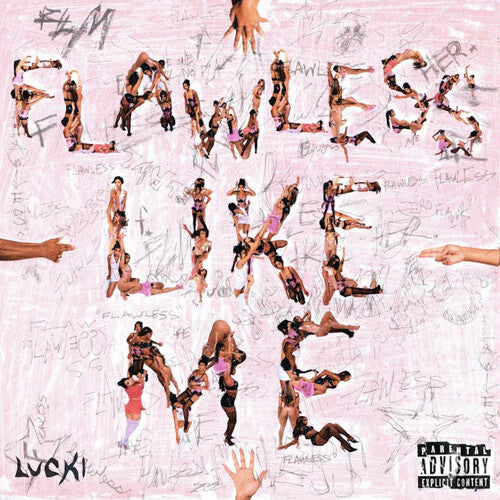 Lucki - Flawless Like Me [Explicit Content] (Pink & White Galaxy Vinyl)