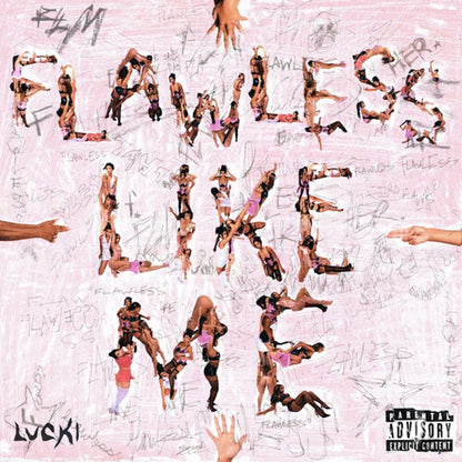 Lucki - Flawless Like Me [Explicit Content] (Pink & White Galaxy Vinyl)