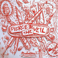 Pierce the Veil - Misadventures (Limited Edition, Indie Exclusive Silver with Red Splatter Colored Vinyl)