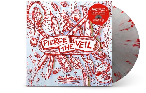 Pierce The Veil Misadventures Limited Edition Indie Exclusive Silv Nail City Record 