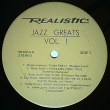 Various : Jazz Greats Vol. 1 (LP, Comp)