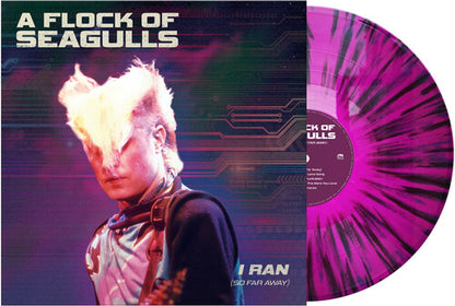 A Flock of Seagulls - I Ran (So Far Away) (Purple with Black Splatter)