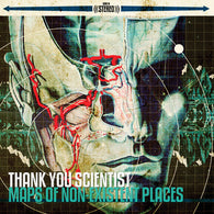 Thank You Scientist - Maps of Nonexistent Places (Orange Crush and Translucent Sky Blue Vinyl)