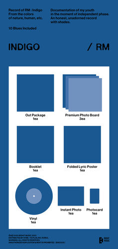 RM (BTS) - Indigo (LP Vinyl)