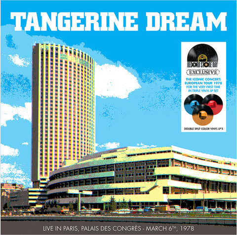 Tangerine Dream - Live in Paris, Palais Des Congres (RSD 2023, 3LP Colored Vinyl)