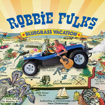 Robbie Fulks - Bluegrass Vacation (Blue LP Vinyl) 766397481210
