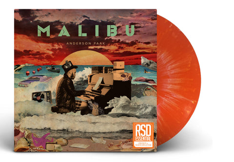Anderson Paak - Malibu [Explicit Content] (RSD Essential, Orange with White Splatter Vinyl)