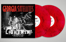 The Georgia Satellites - Lightnin' In A Bottle: The Official Live Album (Indie Exclusive, Red with black smoke vinyl)