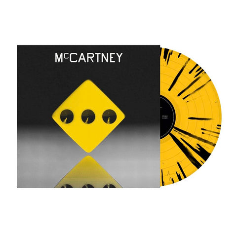 Paul McCartney - McCartney III (Yellow and Black Splatter Vinyl, Indie Exclusive, Third Man Pressing)