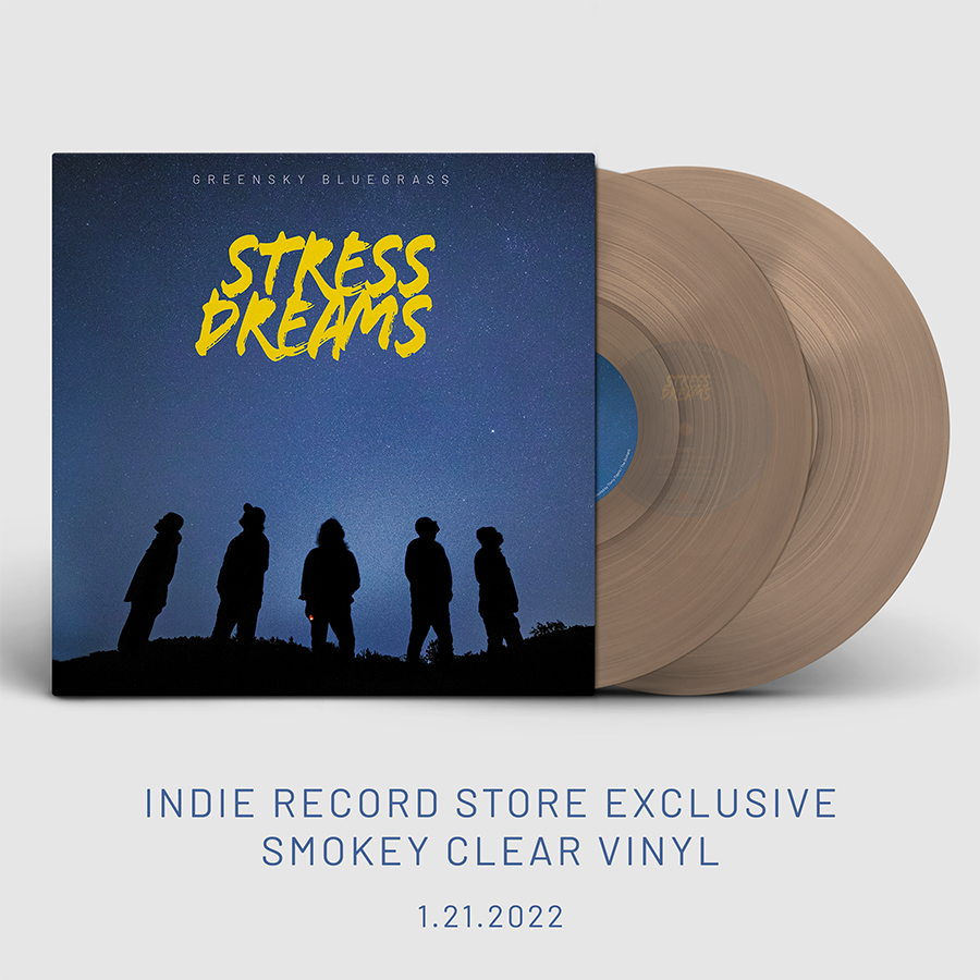 Greensky Bluegrass - Stress Dreams (Indie Exclusive Clear Vinyl)