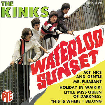 The Kinks - Waterloo Sunset EP (Yellow Vinyl) (RSD 2022 June Drop)