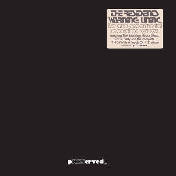 The Residents - Warning: Uninc - Live And Experimental Recordings 1971-1972 (RSD 2022 June Drop)