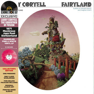 Larry Coryell - Fairyland (RSD 2022) (Pink and White Vinyl LP)