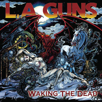 L.A.Guns - Waking The Dead (red, white, and blue splatter) (RSD 2022)