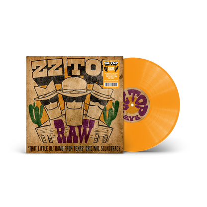ZZ Top - RAW ('That Little Ol' Band From Texas) (Original Soundtrack) (Indie Exclusive, Limited Tangerine Colored Vinyl)