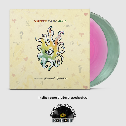 Daniel Johnston - Welcome To My World (Indie Exclusive, Translucent Pink/Coke Bottle Vinyl)