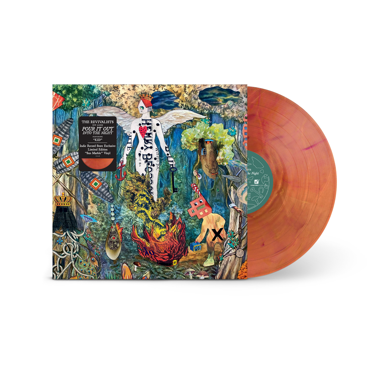 The Revivalists - Pour It Out Into The Night (Indie Exclusive, Sun Marble Vinyl preorder)