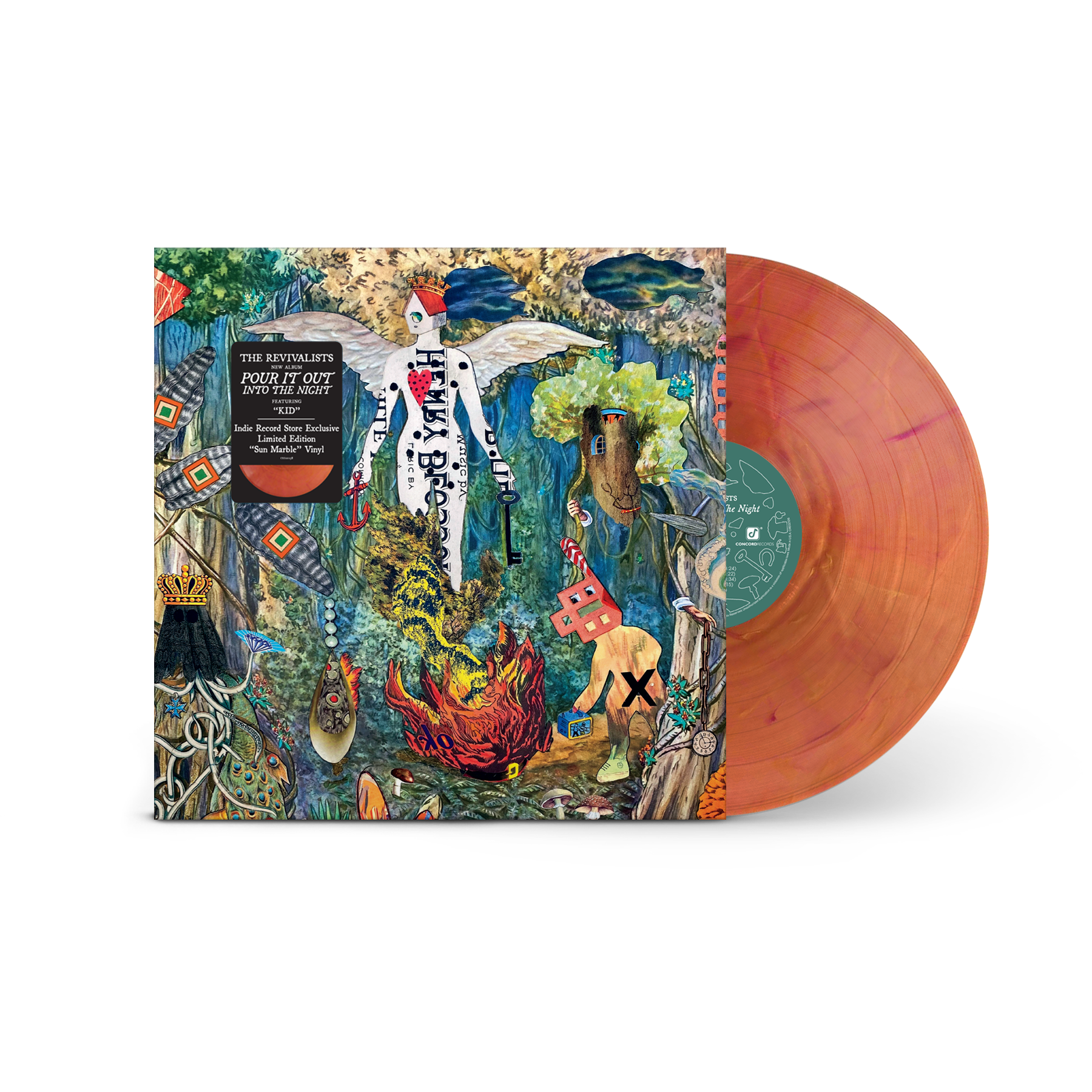 The Revivalists - Pour It Out Into The Night (Indie Exclusive, Sun Marble Vinyl preorder)