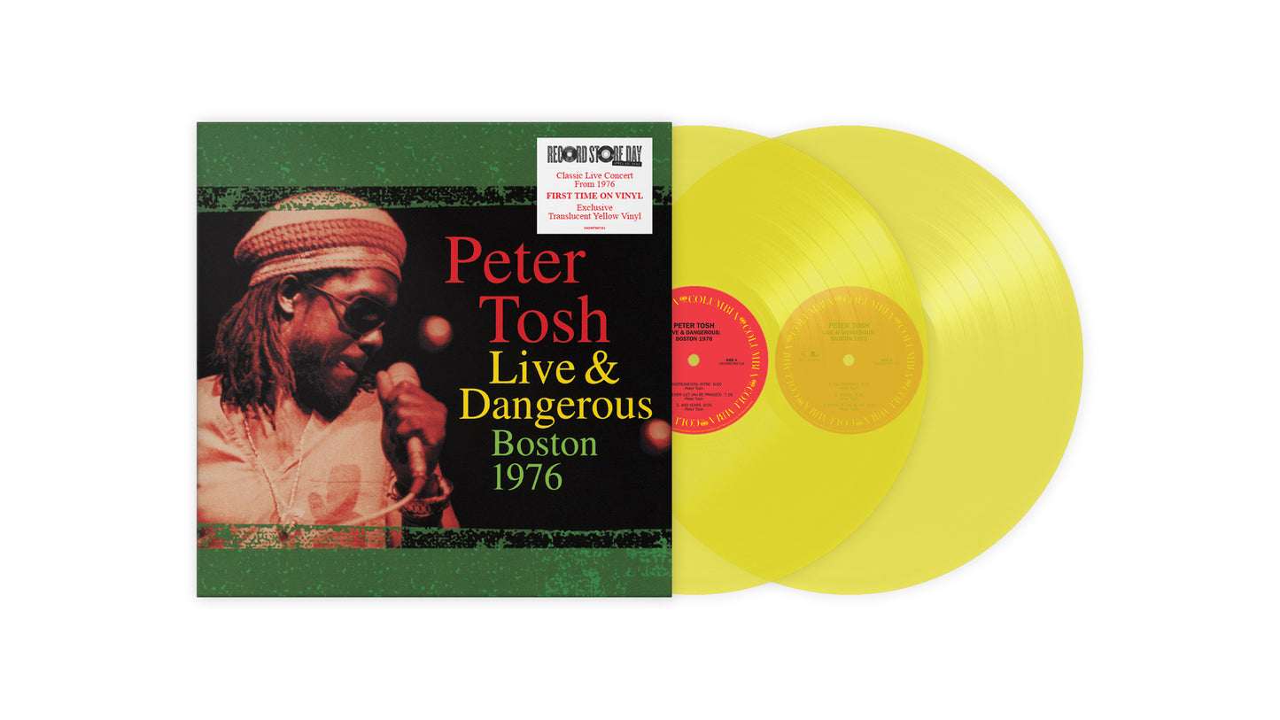 Peter Tosh - Live and Dangerous: Boston 1976 (RSD 2023, 2 Yellow LP Vinyl)