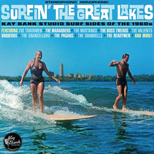 Various Artists - Surfin' The Great Lakes: Kay Bank Studio Surf Sides Of The 1960s (RSD 2023, Seaglass Blue LP Vinyl)