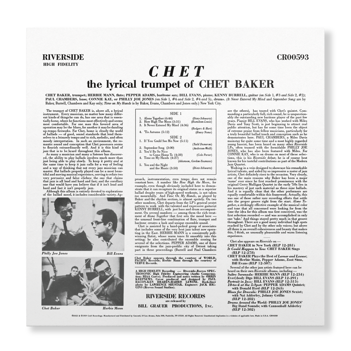 Chet Baker - Chet (RSD 2023, Vinyl LP)
