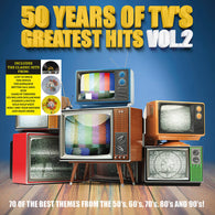 Various Artists - 50 Years of TV's Greatest Hits, Vol. 2 (RSD 2023, 2LP Colored Vinyl)