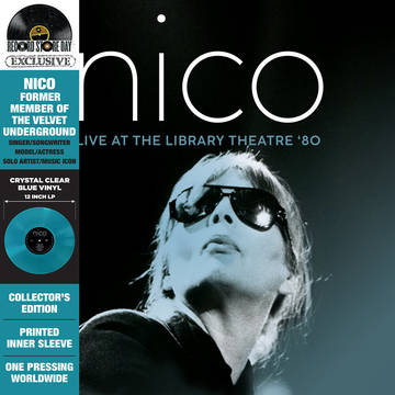 Nico - Live At The Library Theatre '80 (RSD 2023, Bue LP Vinyl)