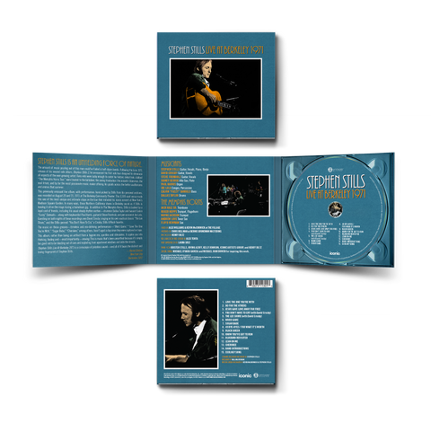 Stephen Stills - Live At Berkeley 1971 (CD) UPC: 810075113013 