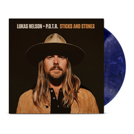 Lukas Nelson & Promise Of The Real - Sticks and Stones (Indie Exclusive, Dark Blue w/ White Swirl LP Vinyl) UPC: 793888872585