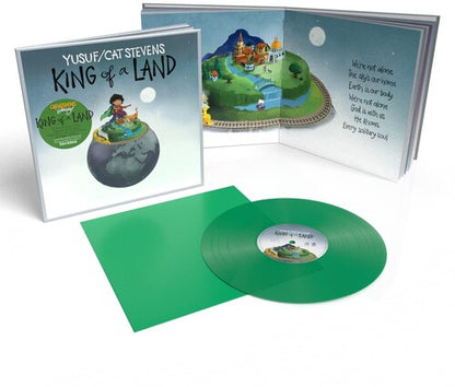 Yusuf / Cat Stevens - King Of A Land (Green LP Vinyl) UPC:4050538868876